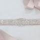 Hester  Bridal Sash Swarovski Crystals Wedding Belt - New