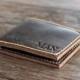 Wallet - Personalized Men's Leather Bifold Wallet - Groomsmen Gift - 002