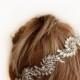 Bridal Crystal Headband, wedding Headband, wedding Accessory, Bridal Hair Accessories, Crystal Band Bridal