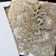 100 Vintage Lace Floral Wedding Invitation The Great Gatsby - New