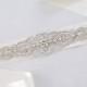 Dahlia  Bridal Sash Swarovski Crystals Wedding Belt - New