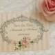 Vintage Style Save the Date Cards - In the Pink - New