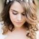Halcyon  Swarovski Crystal Headband  Silver Bridal Headpiece  Wedding - New