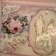 Trifold Handmade Wedding Vintage Invitation Card Bride & Groom - New