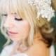 Clementine  Pearls  Swarovski Headpiece  Comb Bridal  Wedding - New