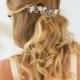 Wedding Hair Vine,  Floral Hair Vine, Bridal Hair Accessory - New