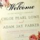 CEREMONY PROGRAM- 8 pg - Order of Service - Fully Customized, Shabby Chic Inspired Wedding Ceremony Program - New