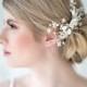 Bridal Hair Comb, Beach Wedding Hair Accessory, Crystal Hair Comb, Wedding Head Piece - New
