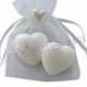 XZ013 Mini Heart Soap Wedding Door Gifts, Party Favors