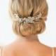 Bridal Hair Accessory,  Crystal Hair Swag, Wedding Hair Vine - New