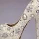 Handmade Crystal Pearl Wedding Shoes - New