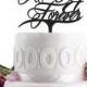 Wedding Cake Topper - Wedding Decoration - Cake Decor - Monogram Cake Topper - For Love - Anniversary Cake Topper - Birthday Cake Topper