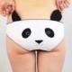 Panda face panties with ears lingerie underwear knickers
