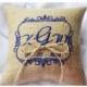 Burlap Wedding pillow , wedding pillow , ring bearer pillow, ring bearer pillow, personalized wedding pillow (R50B)