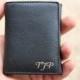 Personalized Tri-Fold Men's Leather Wallet, Mens Custom Engraved Wallet, Groomsmen Gift, Monogram Wallet, Gift for Men, Custom Wallet Man