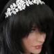 Bridal headpiece, Wedding headpiece, Bridal headband, Wedding headband, Crystal headpiece