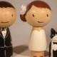 New Pet Topper Wedding Topper with One  Pet Custom Kokeshi Wedding Cake Topper Kokeshi Doll Wedding Toppers Custom Cake Toppers