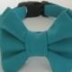 Dog Bow Tie Collar Removable Bow Tie And Collar Dog Collar with Bow Tie Large Dog Collar Wedding Dog Collar Pet Collar