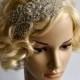 SALE Rhinestone flapper Gatsby Headband, Wedding Headband,Crystal Headband, Wedding Headpiece, Halo Bridal Headpiece, 1920s Flapper headband