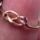10kt gold, 16g,   infinity ring, infinity knot ring, celtic love knot ring, engagement ring, wedding band, promise ring