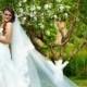 Lace Long Wedding Dress with Puddle Traine - Yana - New