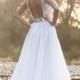 White boho chiffon dress - New