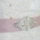 Wedding Dress Gown Vintage Inspred Art Deco Jeweled Belt Embellishment Brooch Sash Velvet Red Ribbon Винтаж