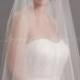 Drop Veil, Bridal Veil Double Layer, Wedding Veil - Devyn Veil