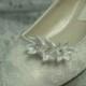 Wedding Lace shoes White flat heel