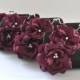 Set of 9  Bridesmaid clutches / Wedding clutches  - Custom Color - EXPRESS SHIPPING