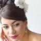 Wedding Hair Accessory, Bridal Headpiece, Silk Flower Hair Pins, Bridal Hairpins