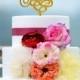 Wedding Cake Topper Monogram Mr and Mrs cake Topper Design Personalized with YOUR Last Name 048