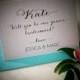 Will you be my Junior Bridesmaid - Personalized with Girl Name & Couples Names