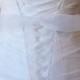 White Organza Ribbon, 1.5 Inch Wde, Ribbon Sash, White Bridal Sash, Wedding Belt, 4 Yards