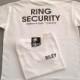 RING SECURITY Personalized Ring Bearer Wedding T-Shirt
