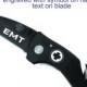 Compact Rescue Knife Groomsmen Gift - EMT Gift - Pocket Knife - EMT/Medical Gift - Firefighter Knife