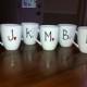 Bridesmaids Personalized Initial Coffee Mug