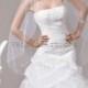 NWT 1T Fingertip Bridal Wedding Veil Beaded Edge VE168 Handcrafted