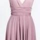 Bridesmaid Infinity Dress - Ready to ship Infinity Dress - Mauve Short Infinity Dress Infinity Dress Short Convertible Dress ready to ship