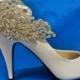 Rhinestone Shoe Clips -  Bridal Shoe Accessory