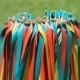 100 Triple Ribbon Wands with bells  - Party Decorations Wedding Decoration Ceremony