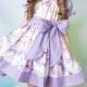 Girls Easter Dress - Spring Dress - Spring Floral Dress - Birthday Dress - Flower Girl dress - Pageant Dress