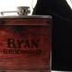 Personalized Flasks for Groomsmen, Custom Gifts for Your Wedding Party
