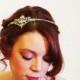Vintage Art Deco Bridal Tiara Headband - One Of a Kind - New