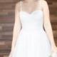 Unique wedding dress, low back dress , wedding dress,  wedding gown, romantic wedding dress - New