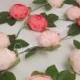 Bridal garland,wedding garland,paper flower garland,peonies paper flower, salmon, raspberry,party garland,paper flower decor