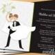 Couple Wedding Shower Invitation - Printable or E-card or Facebook