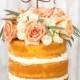 Wedding Cake Topper - Best Day Ever - Mahogany