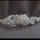 Bridal Handmade Pearl & Crystal Headband / Wedding Headpiece / Bridal Tiara / Vintage Inspired