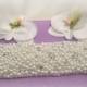 Jewelled Bridal Sashes Belt Pearl Rhinestone Hand Beaded  Wedding Ivory  5.5 cm